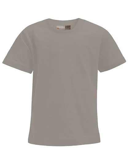 Kinder T-shirt Premium-T Promodoro 300-399 in new light grey