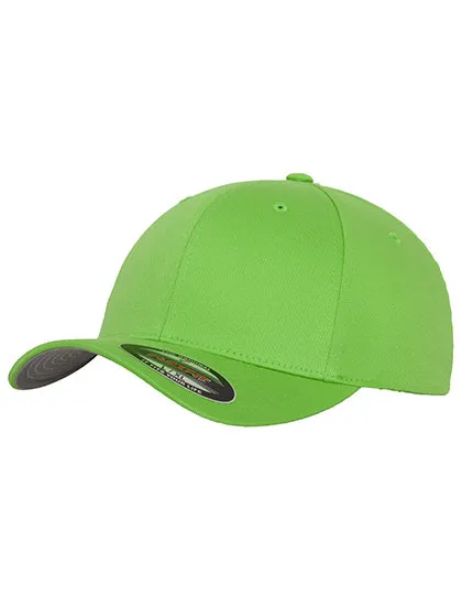 Flexfit Wooly Combed Cap 6277 in Flexfit Wooly Combed Cap 6277 Fresh Green