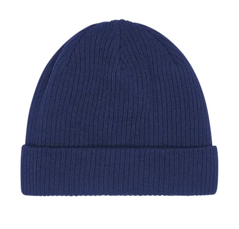 Muts Biologisch Cotton Beanie Beechfield B50 in Muts Biologisch Cotton Beanie Beechfield B50 Oxford Navy