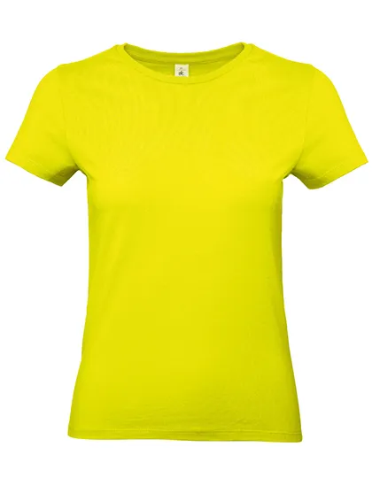 Dames T-shirt B&C E190 TW04T in Dames T-shirt B&C E190 TW04T - Pixel Lime