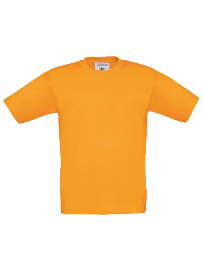 Kinder T-shirts B&C 190 Exact in oranje