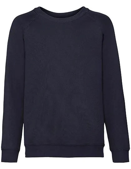 Kinder Sweater Classic Raglan Fruit of the Loom 62-039-0 in Deep Navy