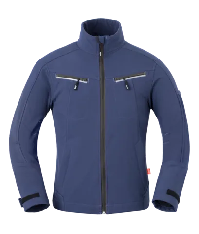 Havep Dames Softshell Jas Attitude 40166 in Havep Dames Softshell Jas Attitude 40166 indigo blauw