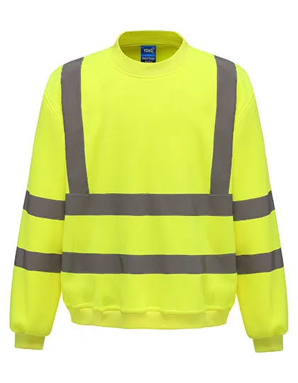 Sweater High Visibility HVJ510 in Sweater High Visibility HVJ510 Hi-Vis Yellow