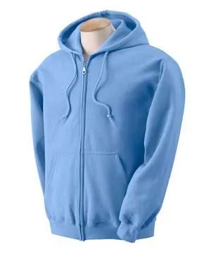 Hoodie Heavy Blend Adult Full Zip Gildan 18600 productfoto