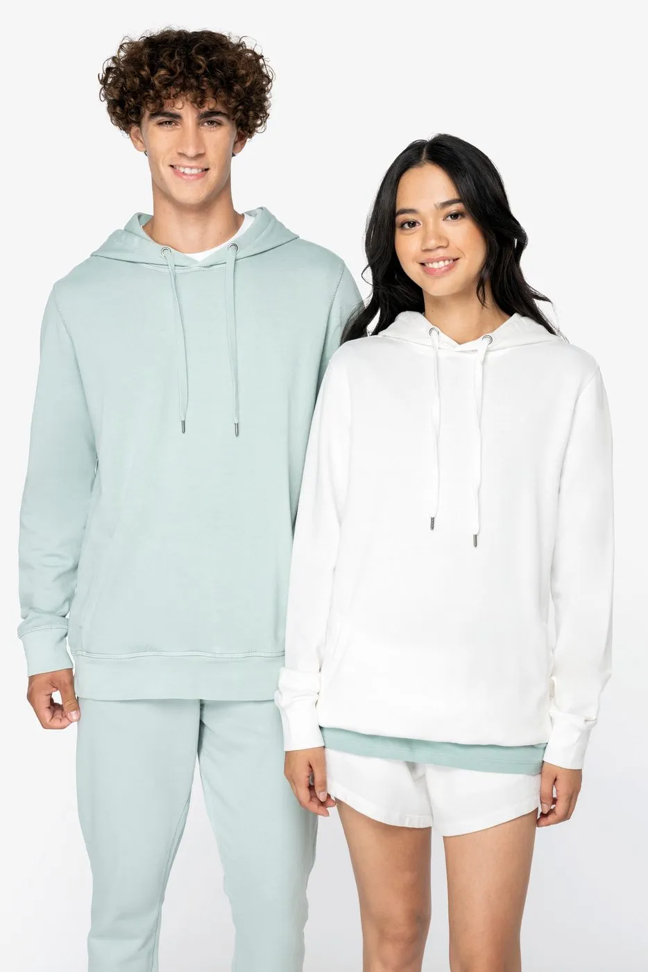 Heren Hoodie met rits Utopic UT23010 productfoto