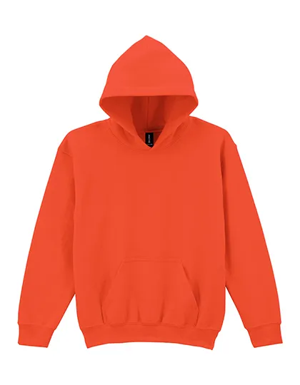 Kinder Hoodie Gildan Blend 18500B in Kinder Hoodie Gildan Blend 18500B Oranje
