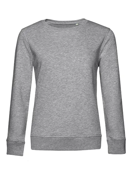 Organische Dames Sweater B&C  Inspire Crew Neck Sweat WW32B productfoto