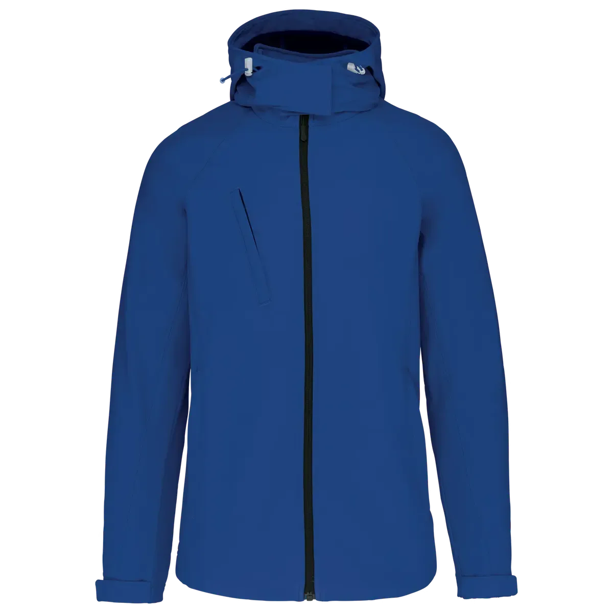 Dames Softshell jas hooded Kariban K414 in Dames Softshell jas hooded Kariban K414 DARK ROYAL BLUE