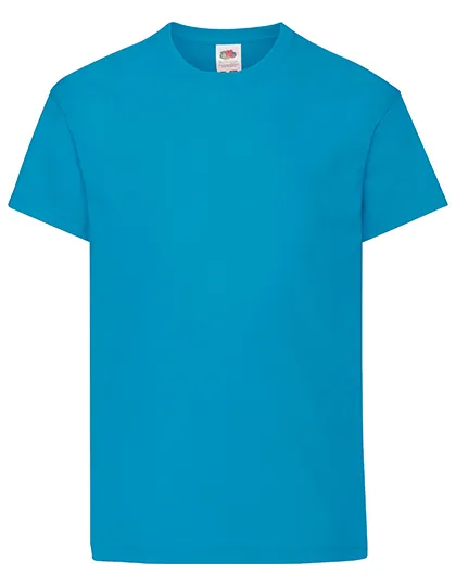 Goedkope Kinder T-shirt Fruit Of the Loom 61-019-0 in Goedkope Kinder T-shirt Fruit Of the Loom 61-019-0 - Azure Blue