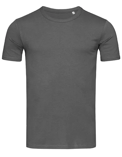 Heren T-shirt Stedman Morgan Crew Neck ST9020 in Heren T-shirt Stedman Morgan Crew Neck ST9020 - Slate Grey