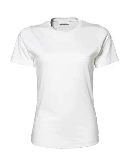 Dames T-shirt Tee Jays Interlock 580 in Dames T-shirt Tee Jays Interlock 580 - White