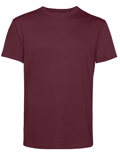 Organische Heren T-Shirt B&C TU01B in Organische Heren T-Shirt B&C TU01B - Burgundy