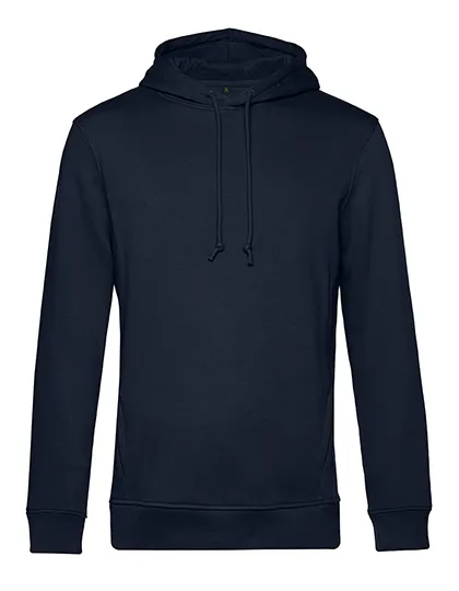 Organische Heren Hoodie B&C Inspire hooded WU33B in Organische Heren Hoodie B&C Inspire hooded WU33B - Navy Blue