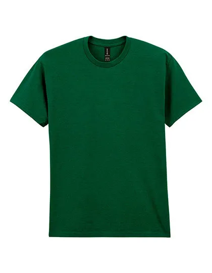 T-shirts Gildan Heavy 5000 in T-shirt Heavy Gildan 5000 dark green