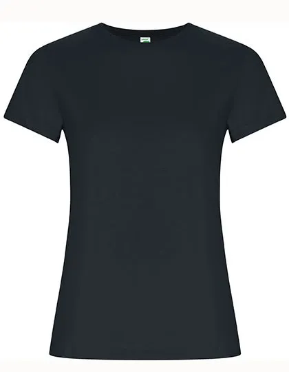 Dames T-shirt Roly Golden Organic CA6696 in Dames T-shirt Roly Golden Organic CA6696 - Ebony