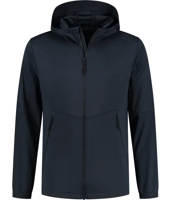 Heren Softshell Jas Santino SEATTLE 1222897 in Heren Softshell Jas Santino SEATTLE 1222897 Real Navy