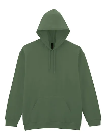 Heren Hoodie Gildan Softstyle SF500 in Heren Hoodie Gildan Softstyle SF500 military Green