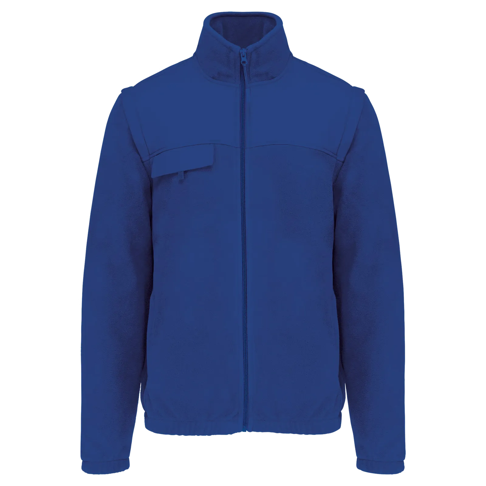 Heren Fleecevest WK afneembare mouwen WK9105 in Heren Fleecevest WK afneembare mouwen WK9105 Royal Blue