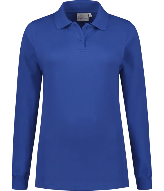 Dames Polosweater Santino Rick in Dames Polosweater Santino Rick Royal Blue