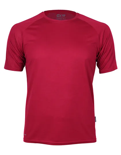 Heren Sportshirt CONA SPORTS CS01 in Heren Sportshirt CONA SPORTS CS01 Bordeaux