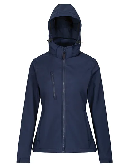 Dames Softshell Jas Regatta Venturer TRA702 in Navy