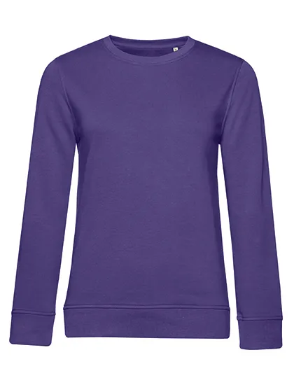 Organische Dames Sweater B&C  Inspire Crew Neck Sweat WW32B productfoto