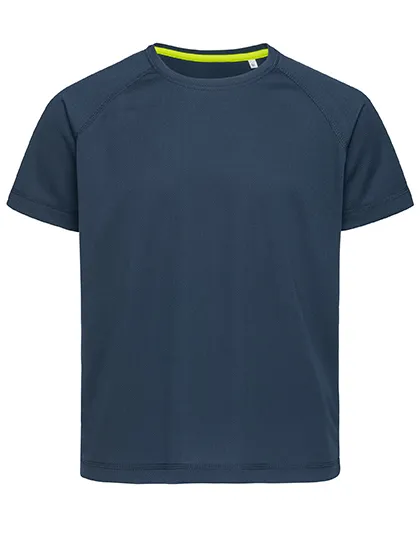 Kinder Sportshirt Stedman ST8570 in Kinder Sportshirt Stedman ST8570 - Marina Blue