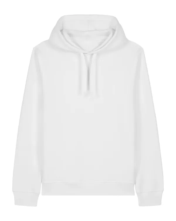 Heren Hooded Sweater Stanley Stella Sounder STSU229 in Heren Hooded Sweater Stanley Stella Sounder STSU229 - White - C001