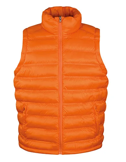 Heren Bodywarmer Result Ice Bird Padded R193M in Heren Bodywarmer Result Ice Bird Padded R193M Orange