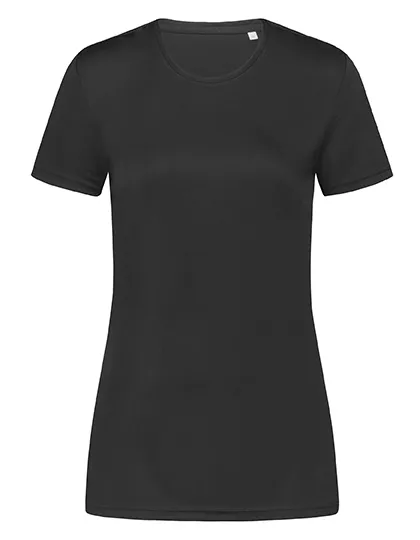 Dames Sportshirt Stedman ST8100 in Dames Sportshirt Stedman ST8100 - Black Opal