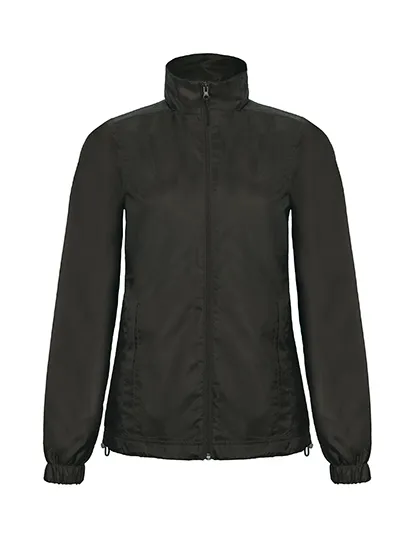 Dames Jas Windbreker Midseason B&C ID.601 JWI61 in Dames Jas Windbreker Midseason B&C ID.601 JWI61 zwart