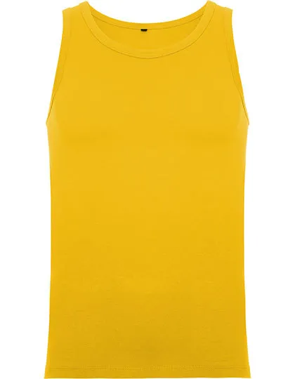 Heren Tanktop TEXAS Roly CA6545 in Heren Tanktop TEXAS Roly CA6545 - Golden Yellow