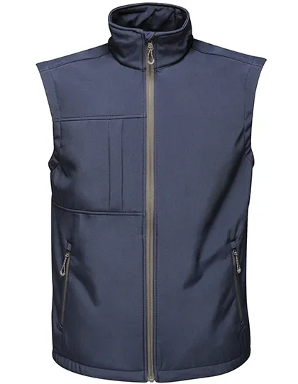 Heren Softshell Bodywarmer Octagon II Regatta TRA848 in Softshell Bodywarmer Octagon II Regatta TRA848 Navy-Seal Grey