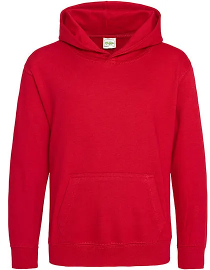 Kinder Hoodie AWDis JH001J in Kinder Hoodie AWDis JH001J Fire Red