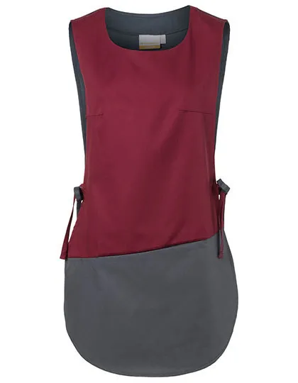 Facilitair Kleding Bea Karlowsky KS17 in Facilitair Kleding Bea Karlowsky KS17 Bordeaux-Antraciet