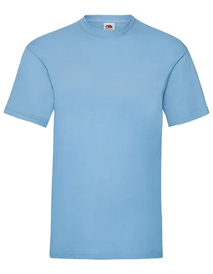 T-shirts Fruit of the Loom Value weight 61-036-0 in T-shirts Fruit of the Loom Value weight 61-036-0 - Sky Blue