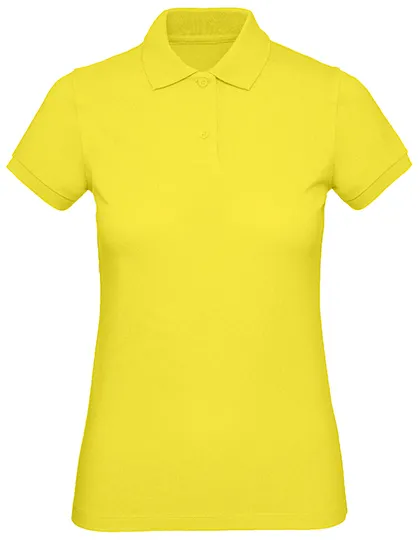 Dames Polo B&C Inspire PW440 in Dames Polo B&C Inspire PW440 - Solar Yellow