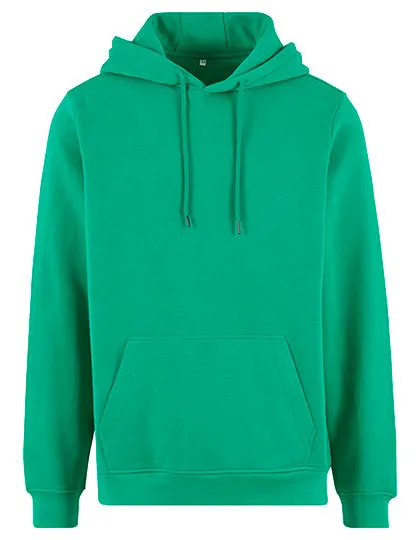 Heren Hoodie Basic Build Your Brand BB001 in Heren Hoodie Basic Build Your Brand BB001 - Grass Green