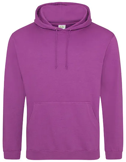 Heren Hoodie College AWDis JH001 in Heren Hoodie College AWDis JH001 magenta Magic