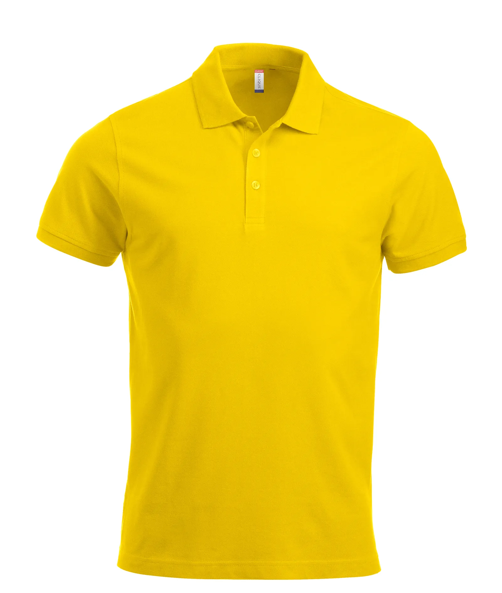 Heren Polo Clique Lincoln 028204 in Heren Polo Clique Lincoln 028204 Lemon