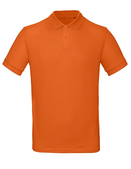 Heren Polo Inspire B&C PM430 in Heren Polo Inspire B&C PM430 Urban Oranje