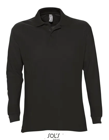Heren Polo Sols Long Sleeve STAR productfoto