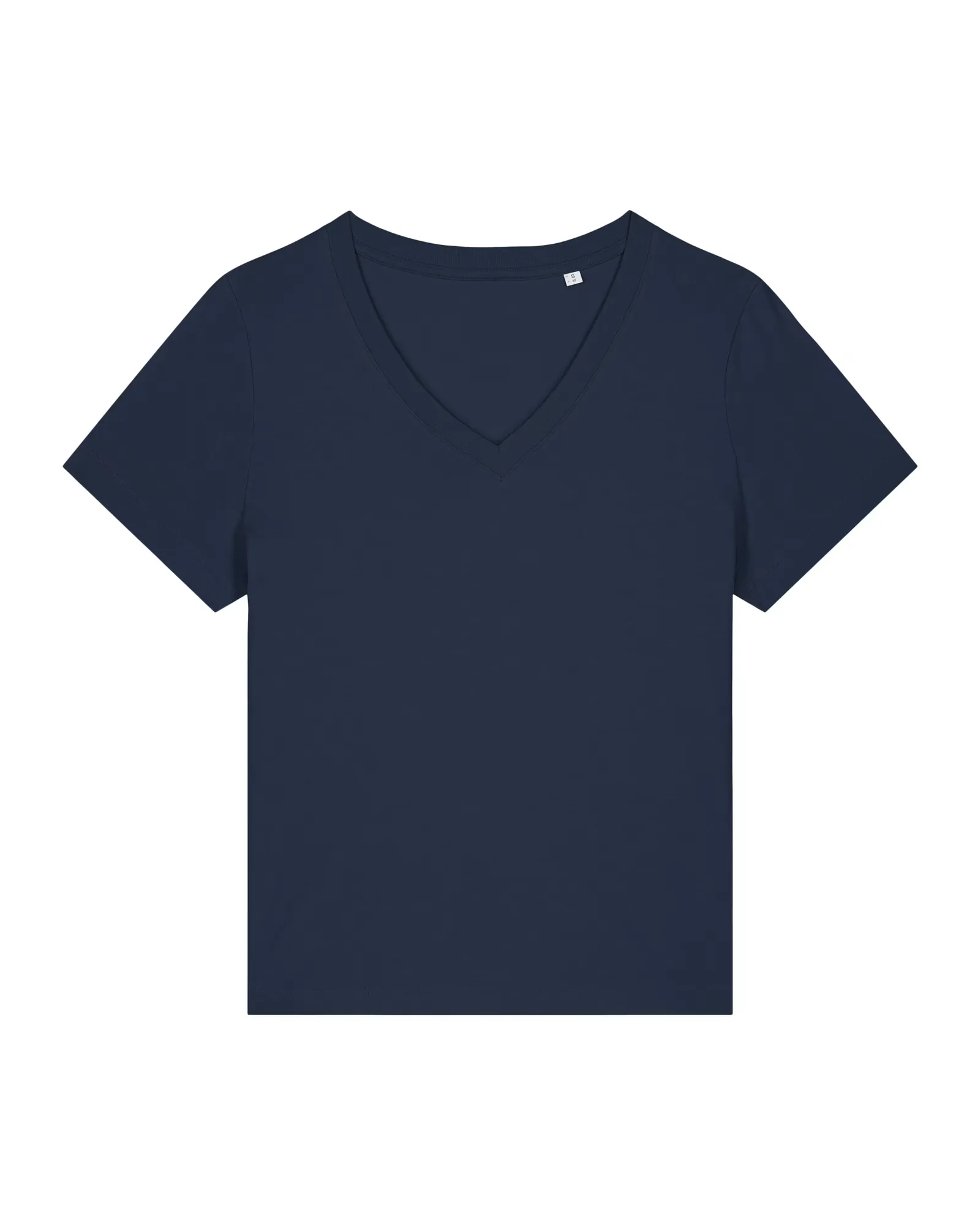 Dames T-shirt Stanley Stella Isla V-hals STTW176 in Dames T-shirt Stanley Stella Isla V-hals STTW176 - French Navy