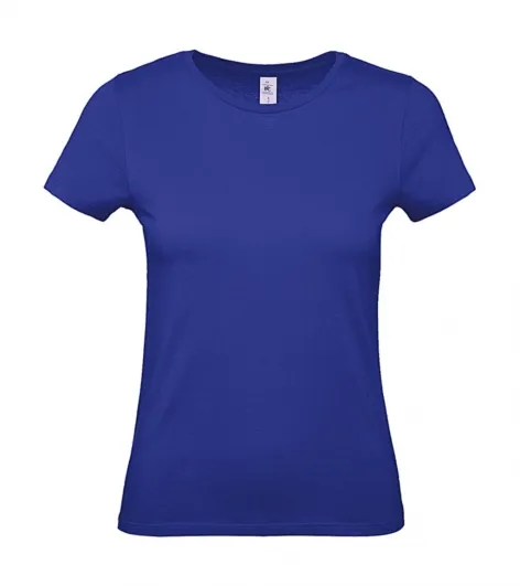 Dames T-shirt B&C E150 TW02T in Dames T-shirt B&C E150 TW02T Royal Blue