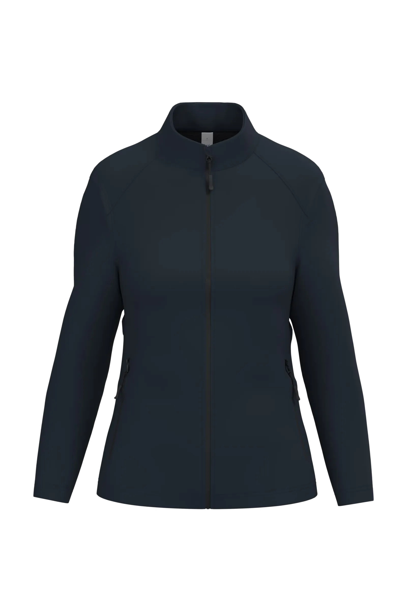 Goedkope Dames Softshell Jas iDeal Basic Brand IB411 in Goedkope Dames Softshell Jas iDeal Basic Brand Navy
