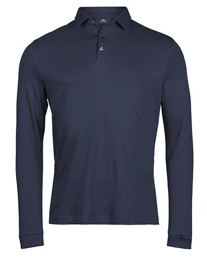Heren Polo LS Tee Jays Pima Cotton productfoto