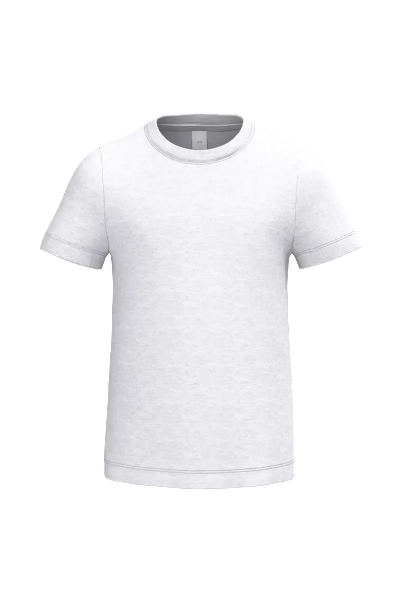 Goedkope Kinder T-shirt iDeal 190 IB322 in Goedkope Kinder T-shirt iDeal 190 IB322 ASH HEATHER