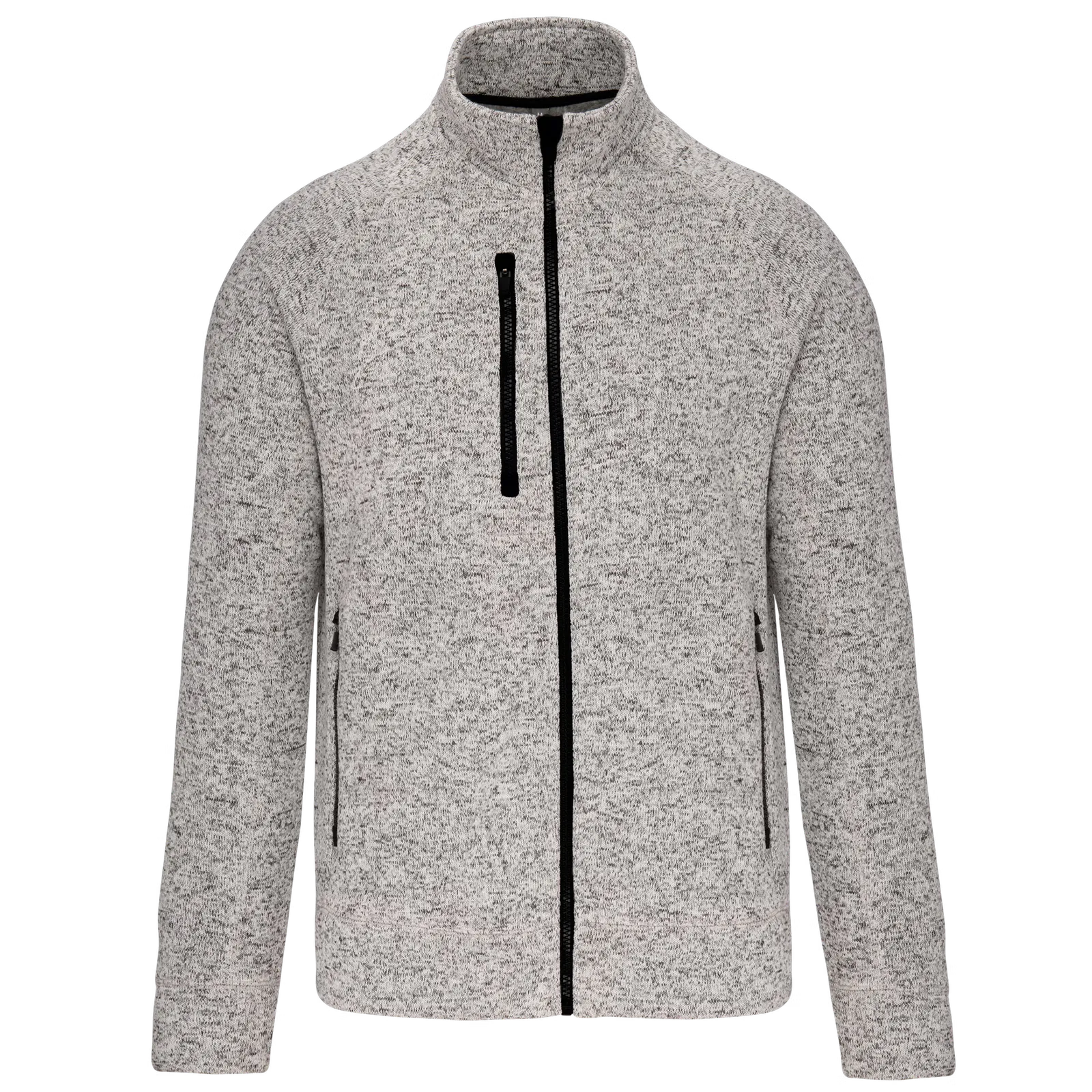 Heren Vest kariban Heather K9106 in LIGHT GREY MELANGE