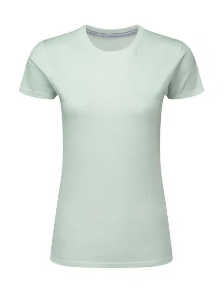 Dames T-shirt SG Perfect Print Tagless Tee SGTee F in Dames T-shirt SG Perfect Print Tagless Tee SGTee F - Mercury Grey